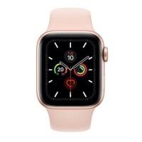 Apple Watch Series 5 GPS + Cellular 40mm Gold Aluminium Case with Pink Sand Sport Band