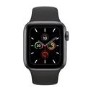 Apple Watch Series 5 GPS + Cellular 40mm Space Grey Aluminium Case with Black Sport Band