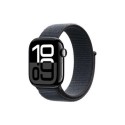 MWX83QA/A Apple Watch Series 10 GPS + Cellular 42mm Jet Black Aluminium Case with Ink Sport Loop