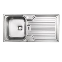 Astracast MX10XBHOMESK Montreux Single Bowl Reversible Stainless Steel Sink