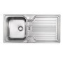 Astracast MX10XBHOMESK Montreux Single Bowl Reversible Stainless Steel Sink