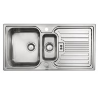 Astracast MX15XBHOMESK Montreux 1.5 Bowl Reversible Stainless Steel Sink