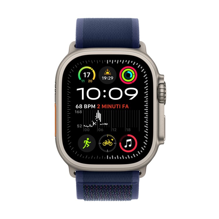Apple Watch Ultra 2 GPS + Cellular 49mm Titanium Case with Blue Trail Loop - M/L