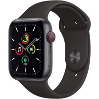 Apple Watch SE GPS - 40mm Space Gray Aluminium Case with Black Sport Band - Regular Apple Watch SE GPS - 40mm Space Gray Aluminium Case with Black Sport Band - Regular