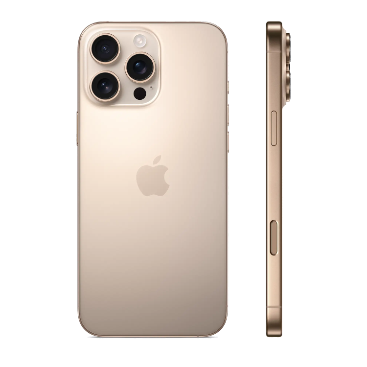 Apple iPhone 16 Pro Max Desert Titanium 6.9" 256GB 5G Unlocked & SIM Free Smartphone
