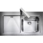 Rangemaster MZ10001L Mezzo 1000x605 1.0 Bowl LHD Stainless Steel Sink