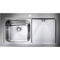 Rangemaster MZ10001R Mezzo 1000x605 1.0 Bowl RHD Stainless Steel Sink