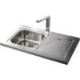 Rangemaster MZ10001R Mezzo 1000x605 1.0 Bowl RHD Stainless Steel Sink