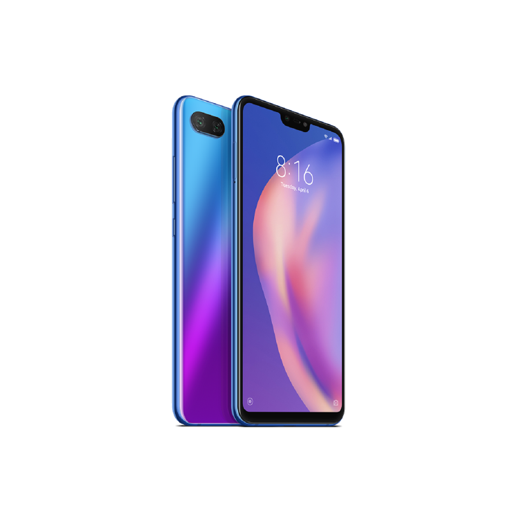 Xiaomi Mi 8 Lite Aurora Blue 6.26" 128GB 4G Dual SIM Unlocked & SIM Free