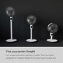 Meaco Sefte 10” Pedestal Air Circulator Fan - Powerful Super Quiet & Low-Energy