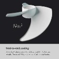 Meaco Sefte 10” Table Air Circulator Fan - Powerful Super Quiet & Low-Energy