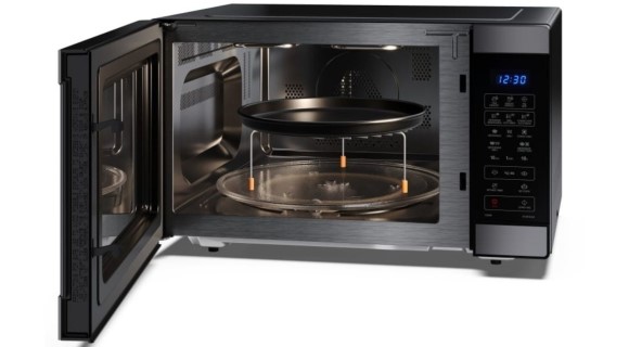 Microwaves with grills