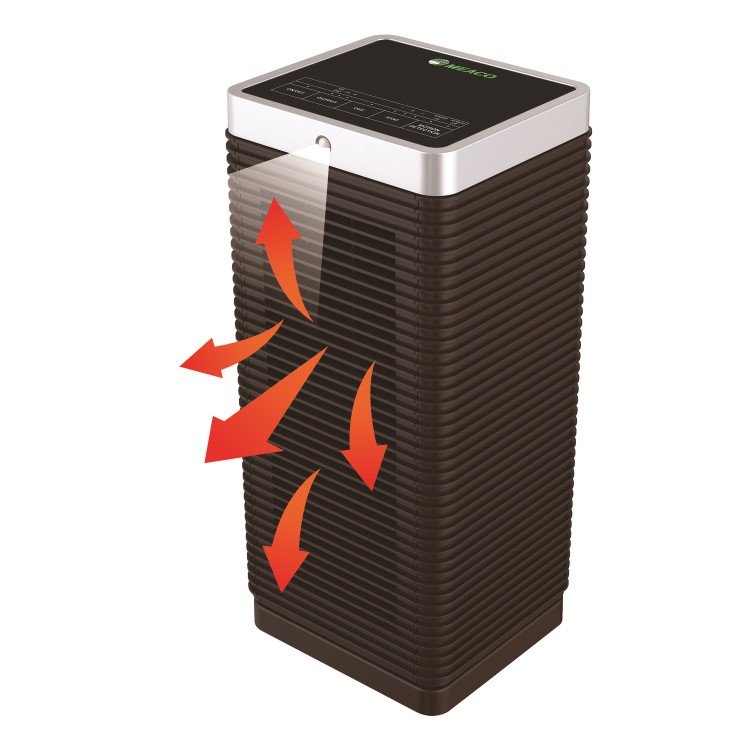 MeacoHeat MotionMove Eye 2.0kW Power Saving Heater with Motion Sensor - Black