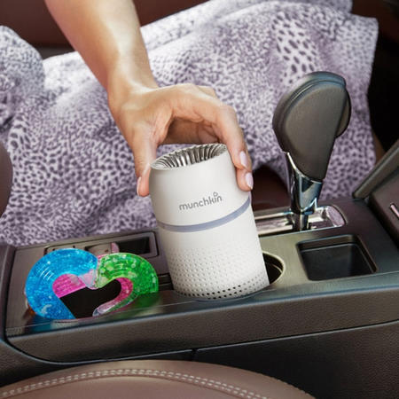 GRADE A1 - Munchkin Portable Air Purifier 4-Stage True HEPA Filtration System