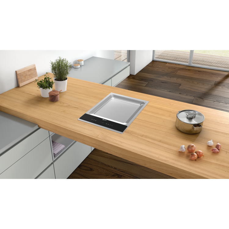 Neff N74TD00N0 TouchControl 40cm Wide Teppan Yaki Griddle Hob Stainless Steel