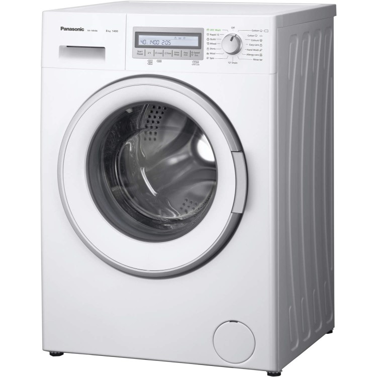 Panasonic NA-148VB6WGB 8kg 1400rpm Freestanding Washing Machine White