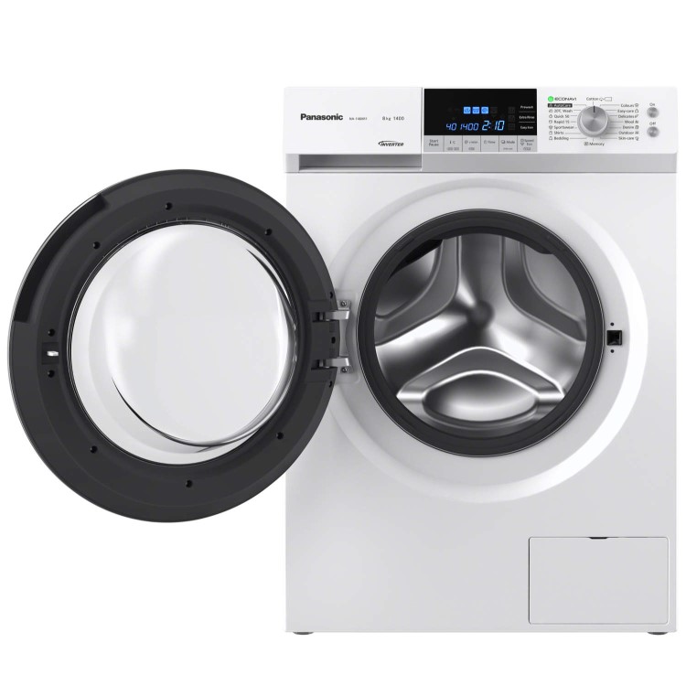 Panasonic NA-148XR1WGB 8kg 1400rpm Freestanding Washing Machine White