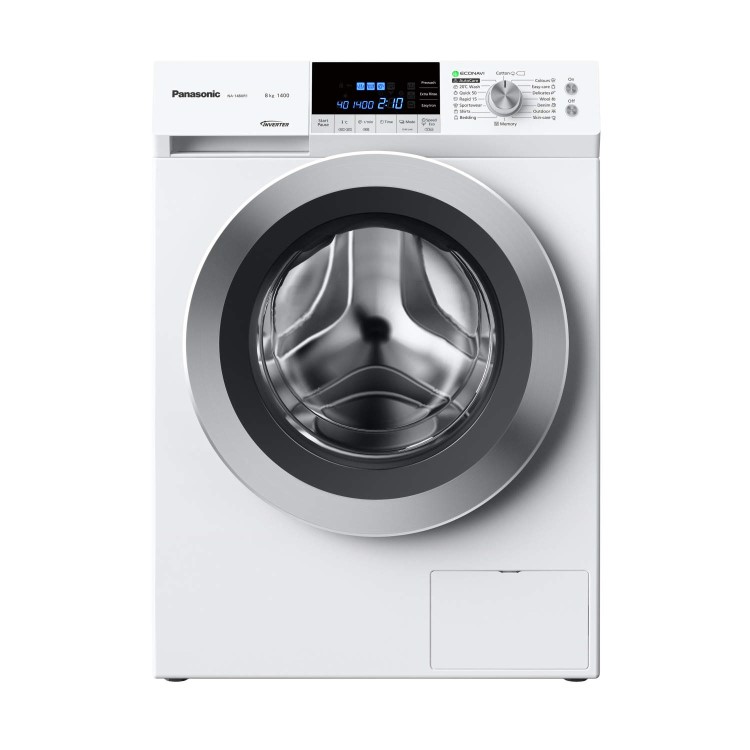 Panasonic NA-148XR1WGB 8kg 1400rpm Freestanding Washing Machine White