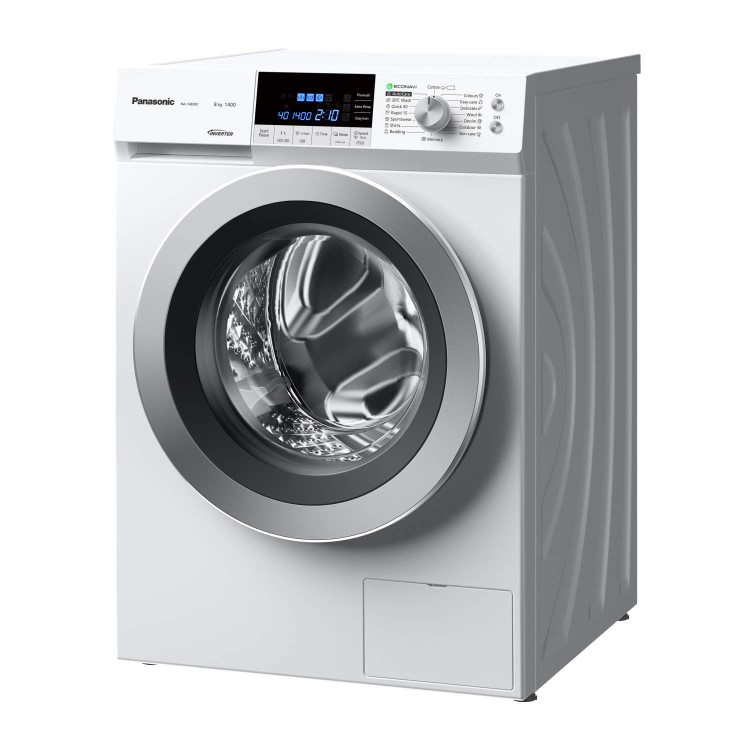 Panasonic NA-148XR1WGB 8kg 1400rpm Freestanding Washing Machine White