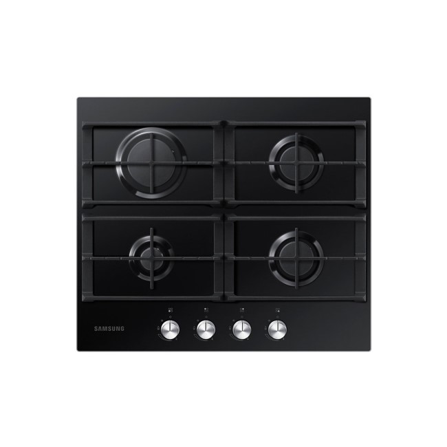 Samsung 60cm 4 Burner Gas On Glass Hob Black NA64H3000AK Appliances