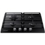 Samsung 60cm 4 Burner Gas On Glass Hob - Black