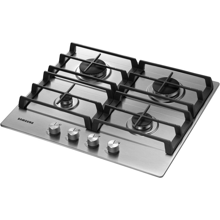 Refurbished Samsung NA64H3010AS 60cm 4 Burner Gas Hob Stainless Steel