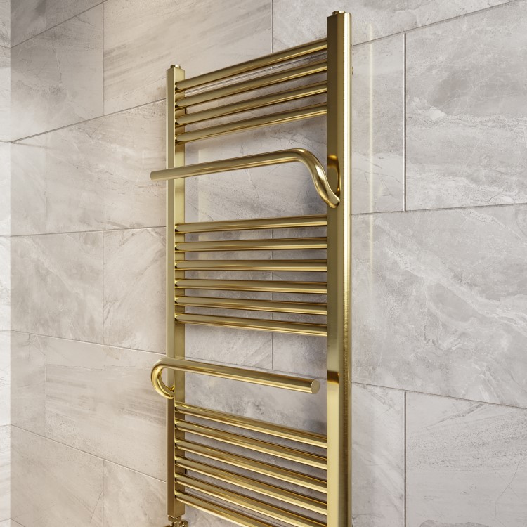 Brass Towel Radiator 1000 x 500mm - Nazco