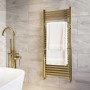 Brass Towel Radiator 1200 x 500mm - Nazco