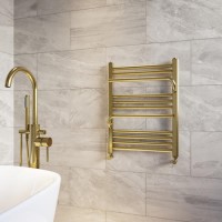 Brass Towel Radiator 650 x 500mm - Nazco