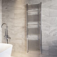 Chrome Towel Radiator 1600 x 500mm - Nazco