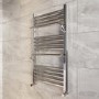 Chrome Towel Radiator 800 x 500mm - Nazco