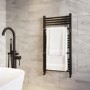 Black Towel Radiator 1000 x 500mm - Nazco