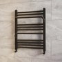 Black Towel Radiator 650 x 500mm - Nazco