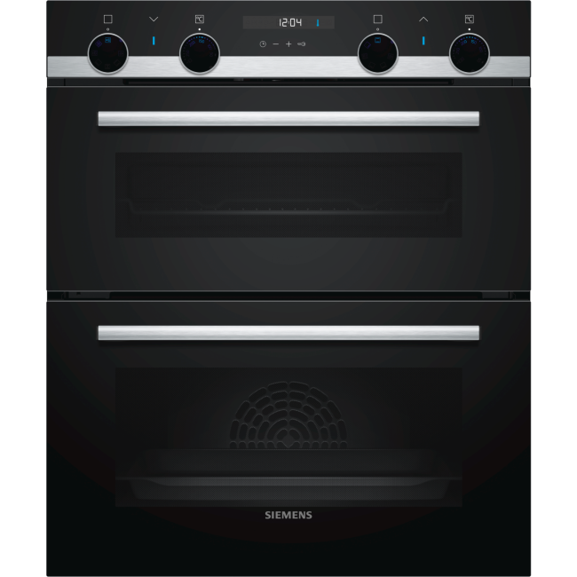 Siemens iQ500 Electric Built Under Double Oven - Stainless Steel