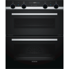 Siemens NB557ABS0B iQ500 Multifunction Electric Built Under Double Oven - Stainless Steel