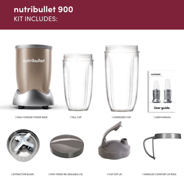 Nutribullet 900 Series Blender - Champagne