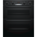 Bosch Series 4 NBS533BB0B Built-Under Electric Double Oven - Black 