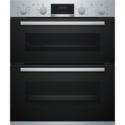 Bosch Series 4 NBS533BS0B Built-Under Electric Double Oven - Stainless Steel