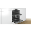 Bosch NBS533BW0B Serie 4 Multifunction Electric Built Under Double Oven - White