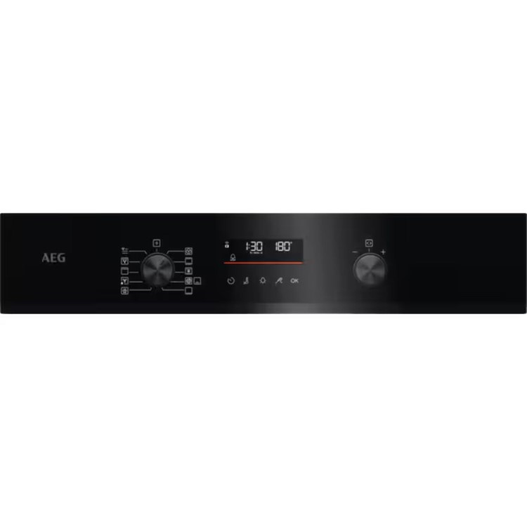 AEG 6000 Series NBS6P521AB Self-Cleaning Electric Single Oven - Black