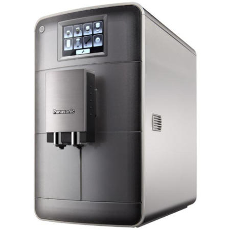 Panasonic NC-ZA1HXC Automatic Espresso Machine With Touch Screen Display - Silver