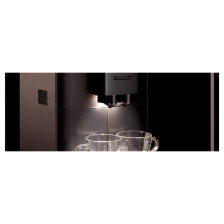 Panasonic NC-ZA1HXC Automatic Espresso Machine With Touch Screen Display - Silver