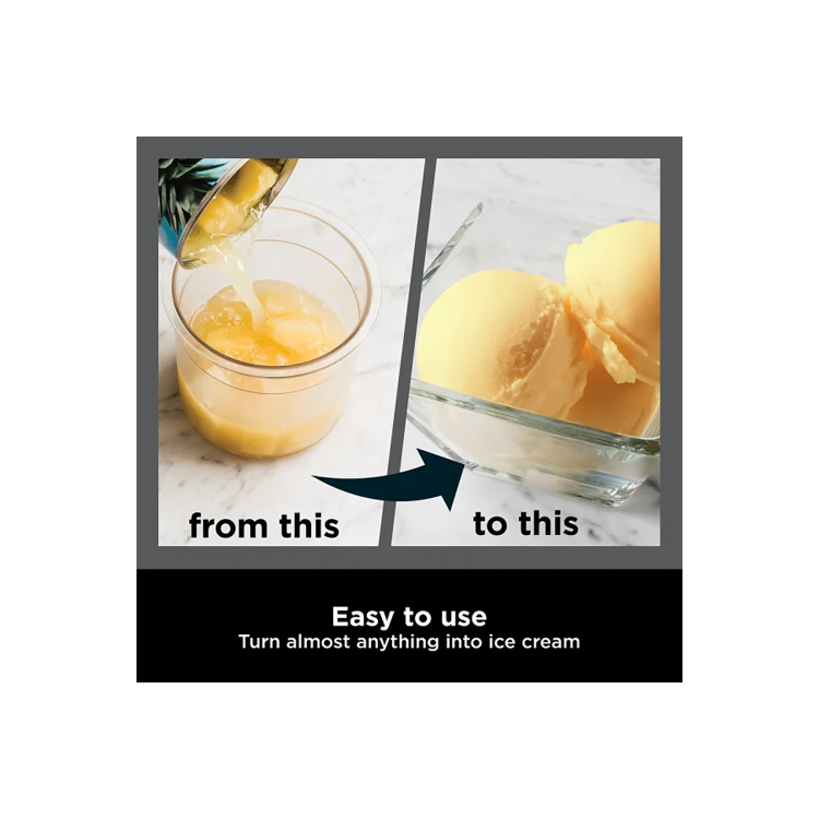 Ninja NC300UK CREAMi Ice Cream & Frozen Dessert Maker  Homemade Ice Cream Sorbet & Gelato
