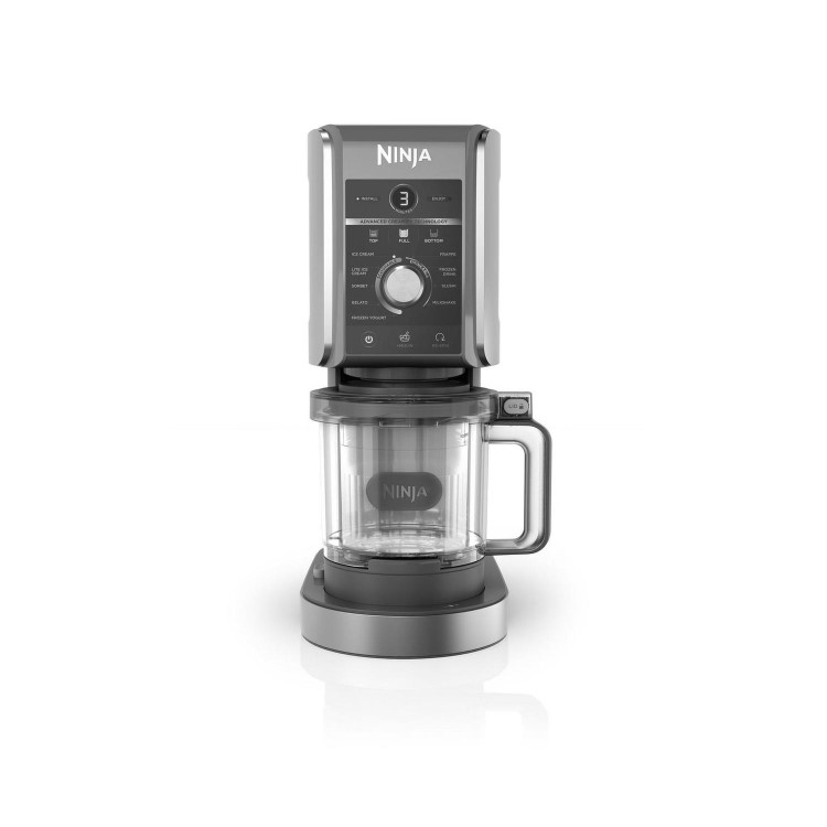 Refurbished Ninja NC501UK Deluxe 10-in-1 Ice Cream and Frozen Drink Maker - Black