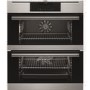 AEG NC7013021M Competence Electric Built-under Double Oven Stainless Steel