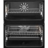 GRADE A1 - AEG NC7013021M Competence Electric Built-under Double Oven Stainless Steel