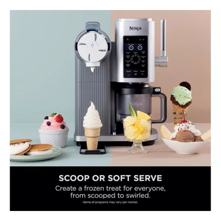 Ninja Swirl CREAMi 13-in-1 Soft Serve & Ice Cream Maker