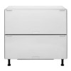 GRADE A2 - Hotpoint NCD191I 90cm Wide Integrated Fridge Drawers