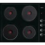 Bosch NCT616C01 58cm Flush Fitting Sealed Plate Electric Hob Black