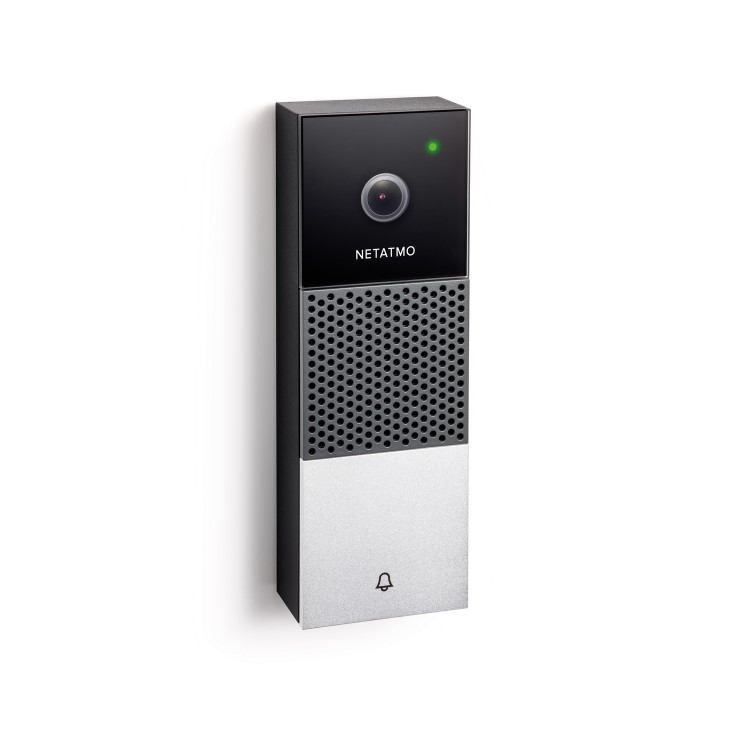 Netatmo Full 1080p HD Smart Video Doorbell - compatible with iOS & Android 